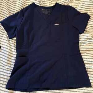 Figs Tulsa slim scrub top- small